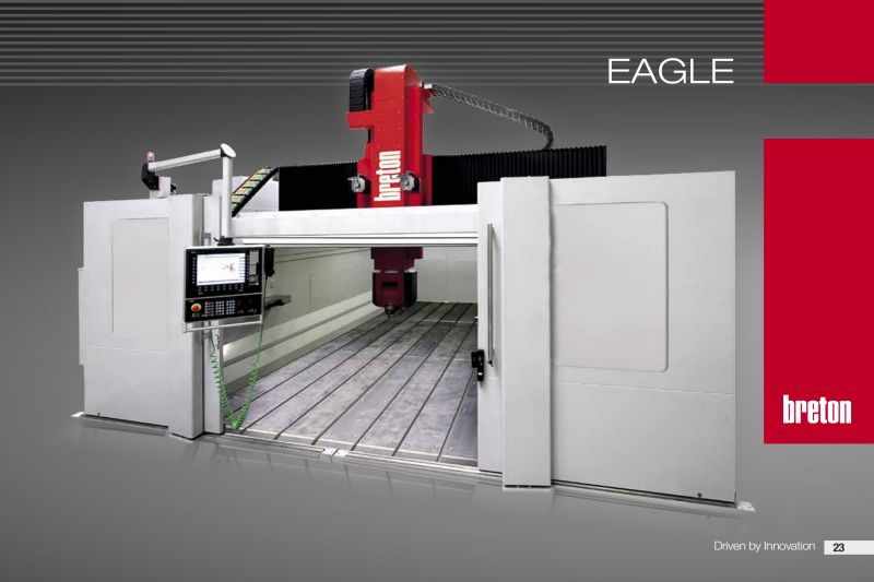 五軸聯動橋式高速銑鉆磨復合加工中心 EAGLE