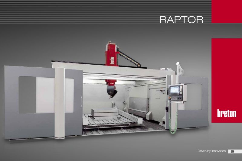 五軸聯動橋式高速銑鉆磨復合加工中心RAPTOR