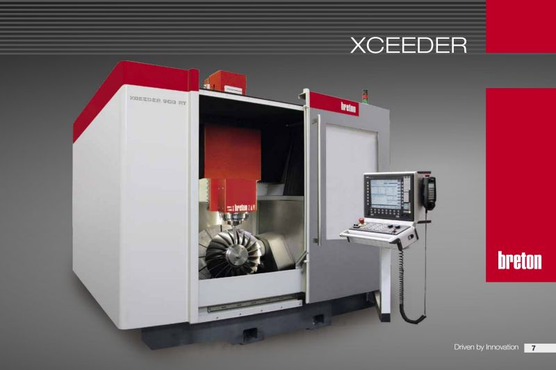 五軸聯動立式加工中心 Xceeder/micron （3+2）