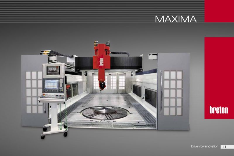 橋式六軸聯動車銑復合龍門加工中心 MAXIMA